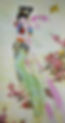 Chinese Flower Goddess of the February Flower Apricot Blossom