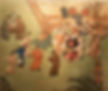 Painting of Queen Wu Zetian Patrolling in the Royal Palace, by Court Artist Zhang Xuan of the Tang Dynasty
