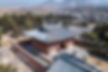 Xie Shan Ding or Hip-and-gable Roof of Ancient Nanchan Temple on Mount Wutai