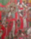 Mural of Deities inside the Houtu Temple