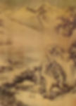 Snow Scene in Landscape Painting "Jianggan Xueji Tu" by Wang Wei (701 — 761)