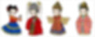 Hairstyle and Costumes of Stages of A Princess' Life (Kid, Grownup, Married Lady, Mother) of the Ming Dynasty (1368 — 1644)