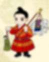 Hair and Costume of Child (Prince) of the Ming Dynasty (1368 — 1644)