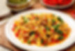 Famous Dish of Sichuan Cuisine the Kung Pao Chicken (Gongbao Jiding)
