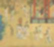 Different Types of Fans in the Painting "Beautiful Ladies" by Qiu Ying
