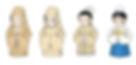 Main Female Mourning Clothes Styles the Ming Dynasty (1368 — 1644), Drawn By Xiefang Zhuren (Dong Jin).