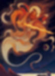 Zhu Rong the God of Fire, Summer, and South