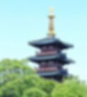 High-rise Louge Style Puming Pagoda of Hanshan Temple in Jiangsu