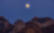 Great Wall of China Under the Moon