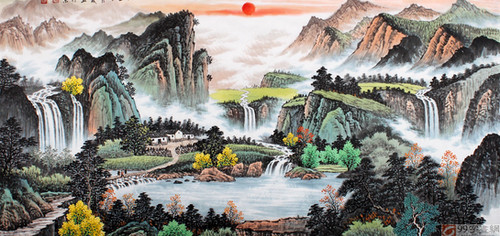 A harmony Fengshui of nature in Tradition of China