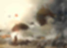 Dragon Ying Long helping Yellow Emperor Defeat strong enemy Chi You