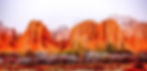 flaming mountains in Xinjiang