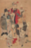 Chinese gods Three Stars or Sanxing