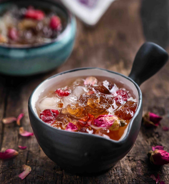Stewed Peach Gum
