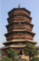 Plaques or Paibian Hanging on Pagoda of Fogong Temple (Ying Xian Mu Ta)