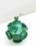 Unearthed Green Glass Bottle of the Sui Dynasty