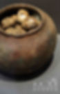 Unearthed Pottery Jar and Eggs of the Zhou Dynasty