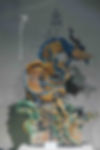 Colored Glaze Dragon Chiwen that was Widely used on House Ridge of the Ming Dynasty