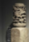 Dragon Decorated Stone Chapiter unearthed from Ruins of the Forbidden City of Nanjing