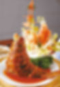 Chinese food the Carp Jumping Dragon Gate Dish