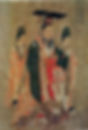 12 Imperial Patterns on the Robe of Portrait of Emperor Wen of Sui (541 — 604), By Artist Yan Liben