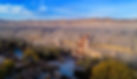 Panoramic of Mogao Grottoes in Dunhuang