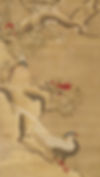 Camellias and Silver Pheasants (Shancha Baixian Tuzhou), by Artist Chen Zun of the Ming Dynasty (1368 — 1644)